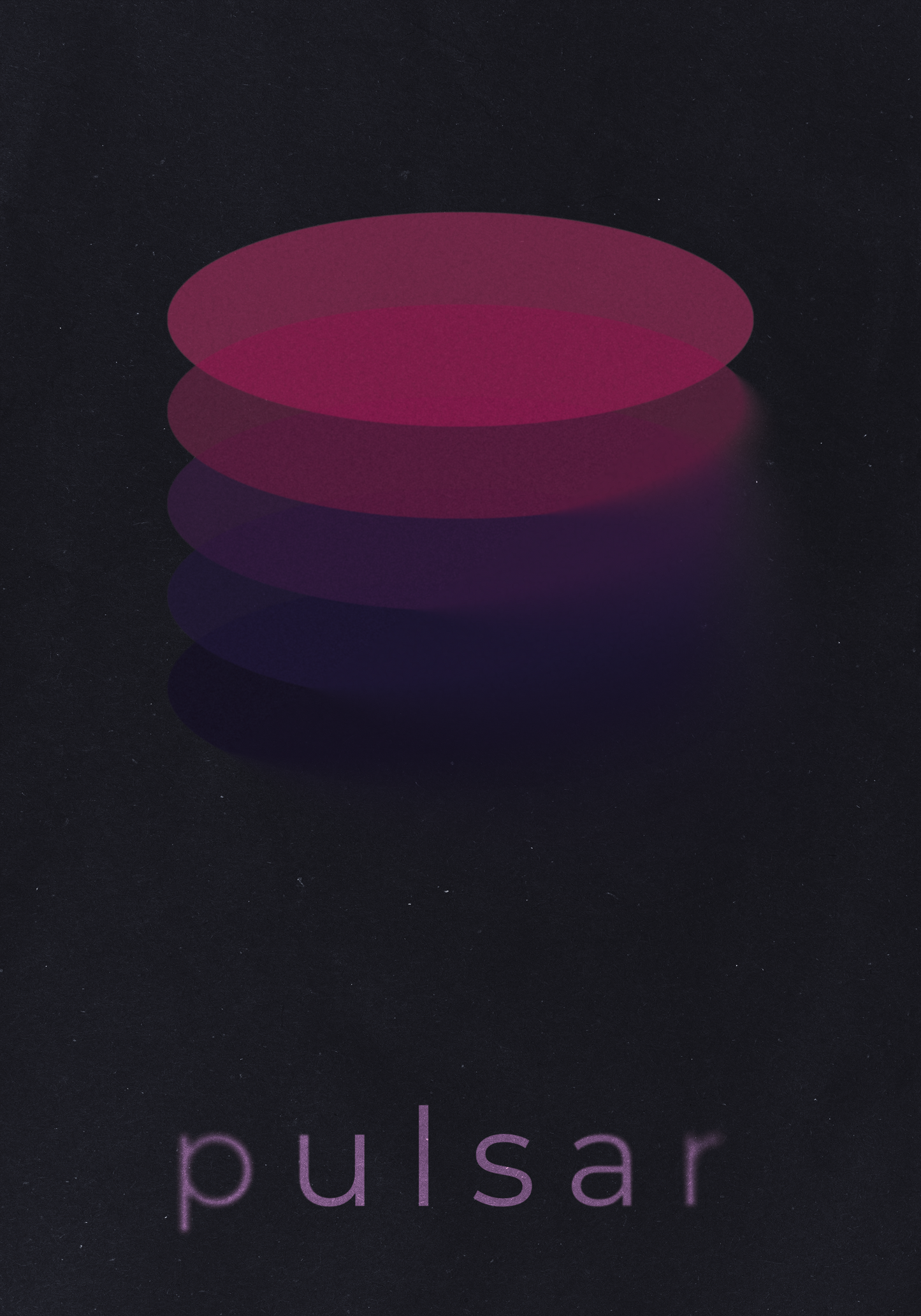 Affiche Pulsar – Design Moderne en Magenta et Violet - AFFICHA